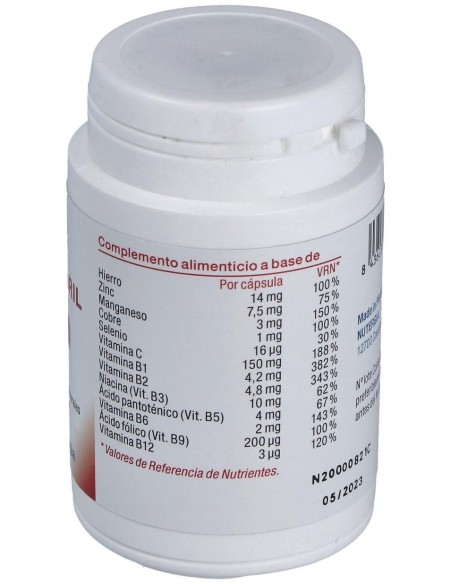 Ergyferil 60Cap. de Nutergia