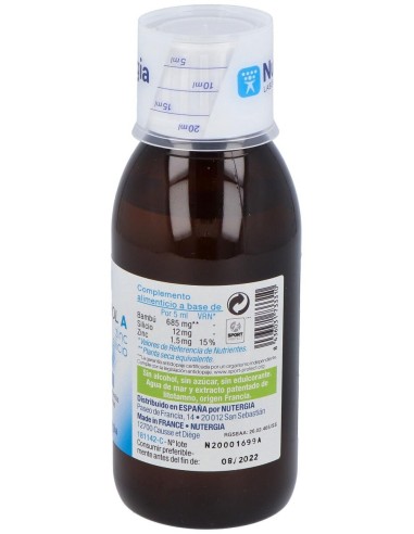 Oligoviol A Zinc-Silicio 150Ml. de Nutergia