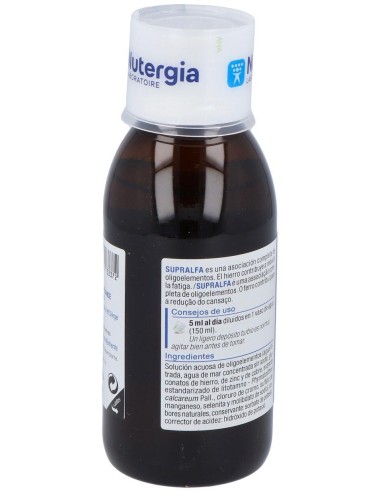 Supralfa (Bioalfa) (Minerales Y Oligoelem.) 150Ml. de Nutergia
