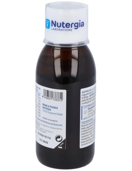 Supralfa (Bioalfa) (Minerales Y Oligoelem.) 150Ml. de Nutergia