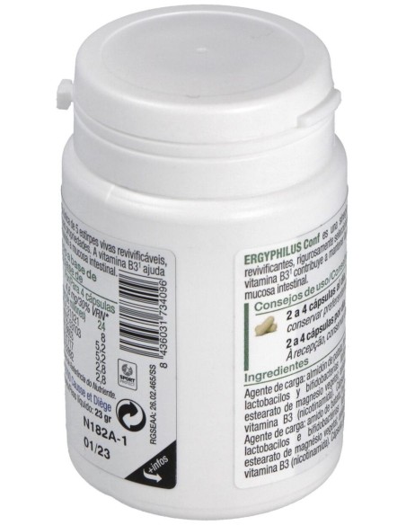 Ergyphilus Confort 60Cap. (Refrigeracion) de Nutergia