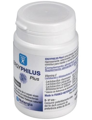 Ergyphilus Plus 60 capsulas (Refrigeracion) de Nutergia