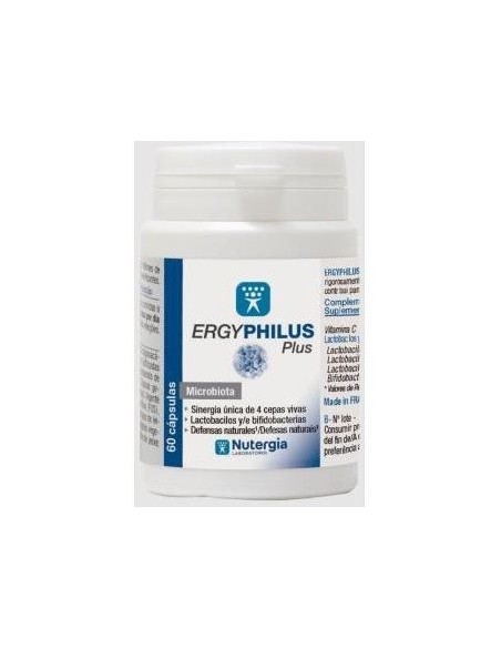 Ergyphilus Plus 60 capsulas (Refrigeracion) de Nutergia