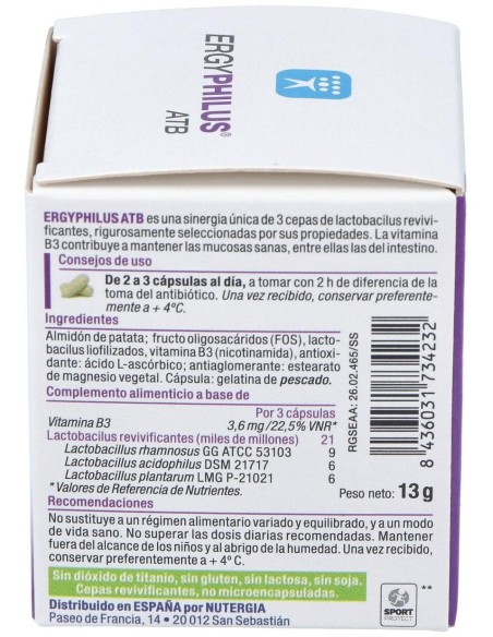 Ergyphilus Atb 30Cap. (Refrigeracion) de Nutergia