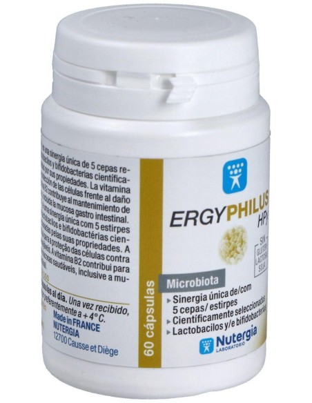 Ergyphilus Hpy 60Cap. (Refrigeracion) de Nutergia