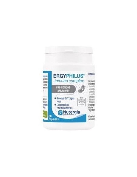 Ergyphilus Inmuno Complex 60Cap. (Refrigeracion) de Nutergia