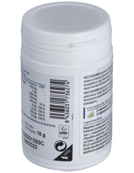 Vecti Dorm 40Cap. de Nutergia