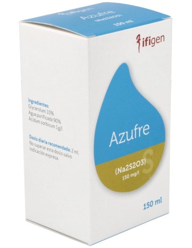 Azufre (S) Oligoelementos 150Ml. de Ifigen