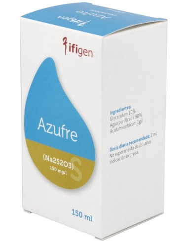 Azufre (S) Oligoelementos 150Ml. de Ifigen