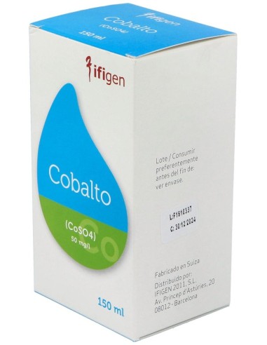 Cobalto (Co) Oligoelementos 150Ml. de Ifigen