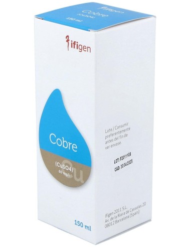 Cobre (Cu) Oligoelementos 150Ml. de Ifigen