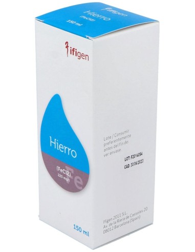 Hierro (Fe) Oligoelementos 150Ml. de Ifigen