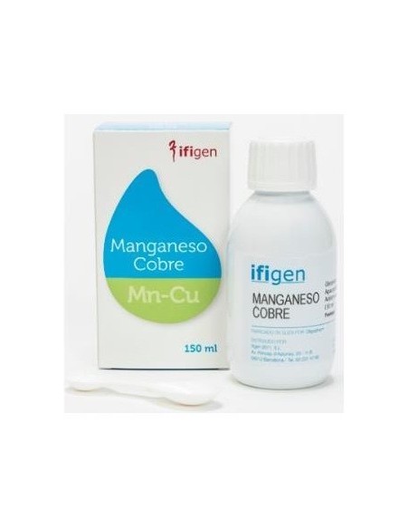 Manganeso-Cobre (Mn-Cu) Oligoelementos 150Ml. de Ifigen