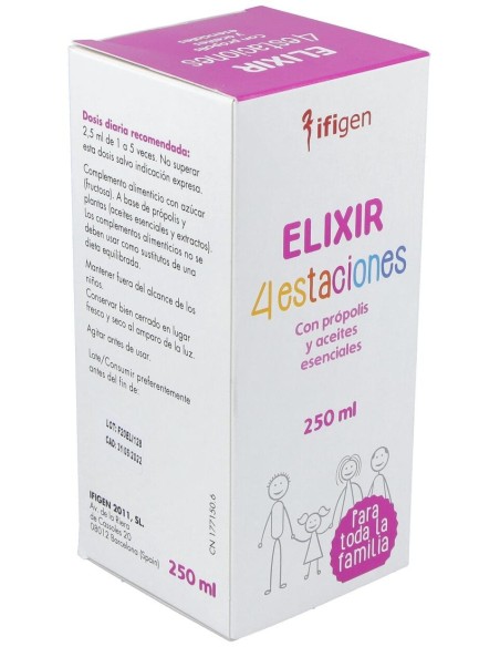 Elixir 4 Estaciones 250Ml. de Ifigen
