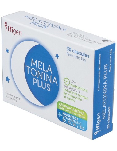 Melatonina Plus 30Cap. de Ifigen