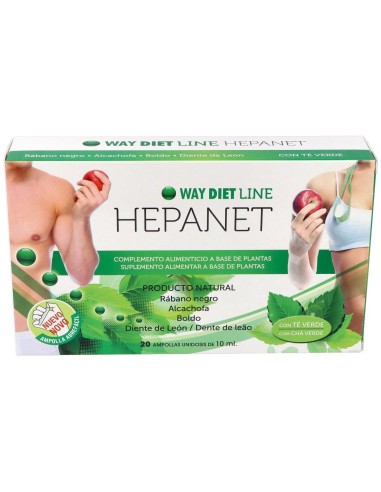 Hepanet 20Amp. de Waydiet Natural Products