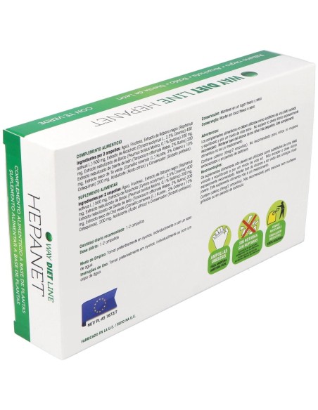 Hepanet 20Amp. de Waydiet Natural Products