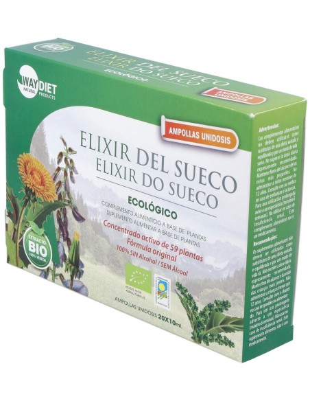 Elixir Del Sueco 20Amp. Bio de Waydiet Natural Products