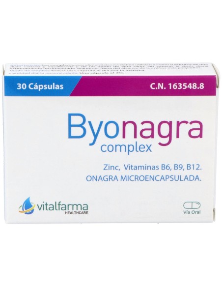 Byonagra Complex 30Cap. de Vitalfarma
