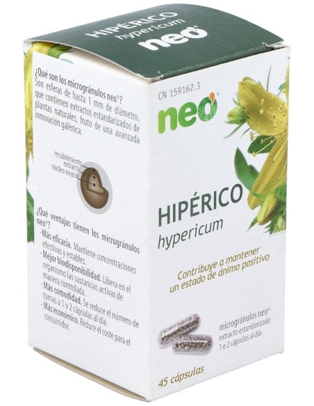 Hiperico Microgranulos Neo 45Cap. de Neo