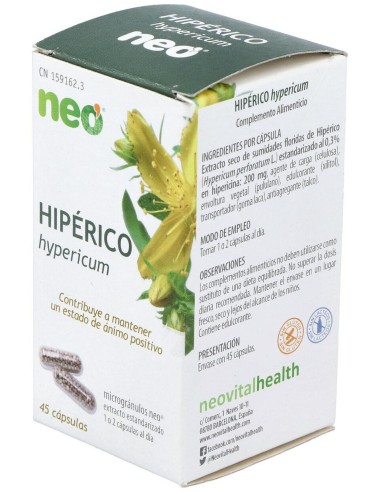Hiperico Microgranulos Neo 45Cap. de Neo