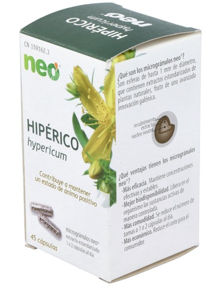 Hiperico Microgranulos Neo 45Cap. de Neo