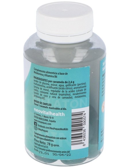 Neo Peques Gummies Melatonina 30Gominolas de Neo