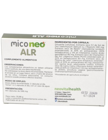 Mico Neo Alr 60Cap. de Neo