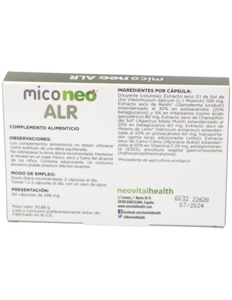 Mico Neo Alr 60Cap. de Neo