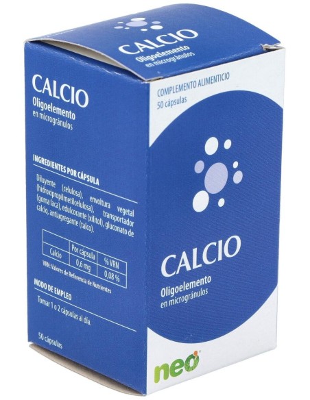 Calcio Microgranulos Neo 50Cap. de Neo