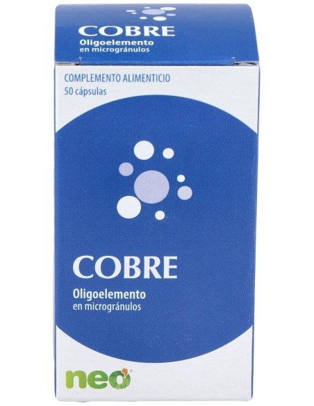 Cobre Microgranulos Neo 50Cap. de Neo