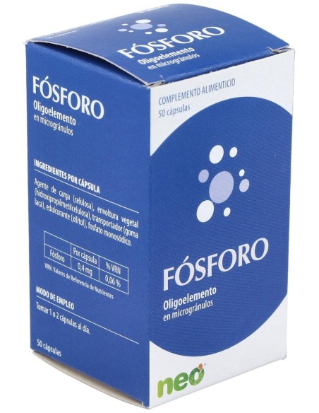 Fosforo Microgranulos Neo 50Cap. de Neo