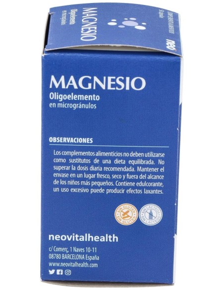 Magnesio Microgranulos Neo 50Cap. de Neo