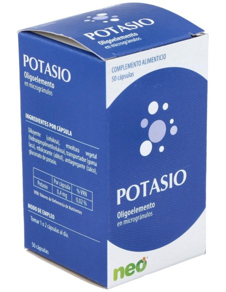 Potasio Microgranulos Neo 50Cap. de Neo