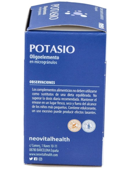 Potasio Microgranulos Neo 50Cap. de Neo