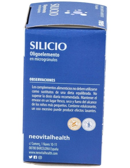 Silicio Microgranulos Neo 50Cap. de Neo