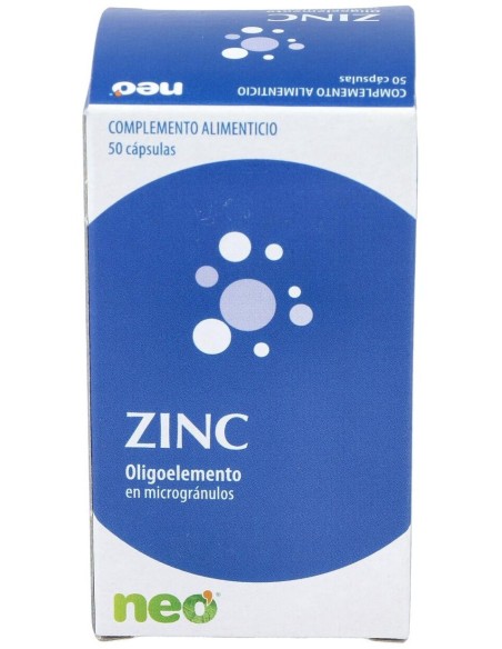 Zinc Microgranulos Neo 50Cap. de Neo