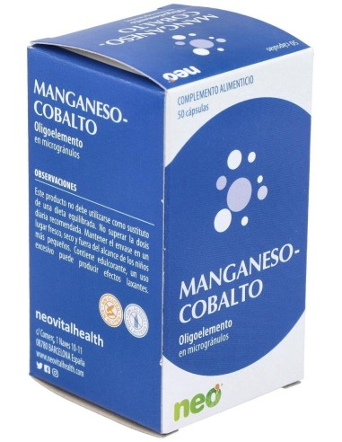 Manganeso-Cobalto Microgranulos Neo 50Cap. de Neo