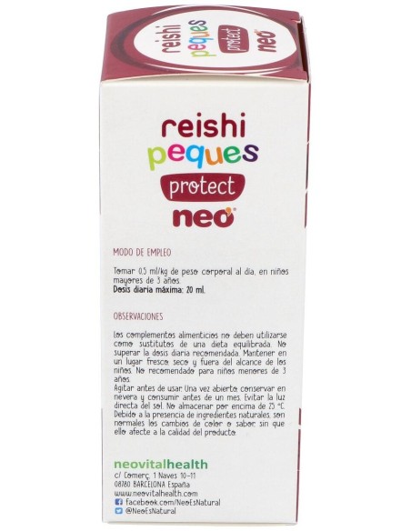 Reishi Peques Protect Neo 150Ml. de Neo