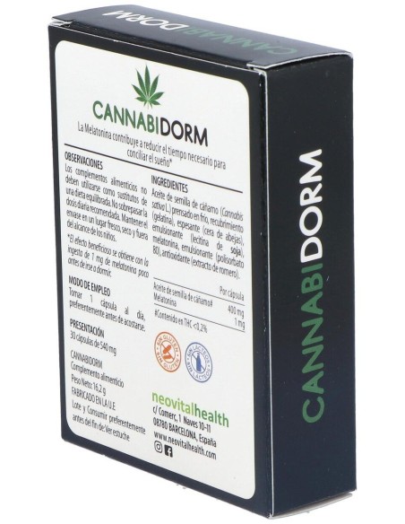 Cannabidorm 30Cap. de Neo