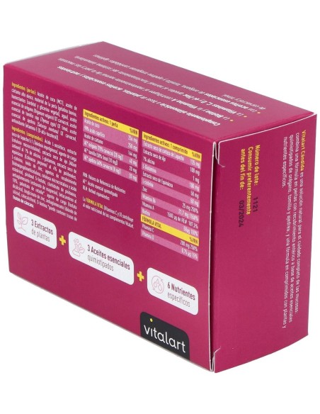 Vitalart Candida  30 Perlas 30 Comp. de Vitalart