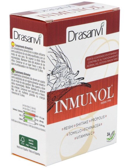 Inmunol 36 Capsulas Drasanvi