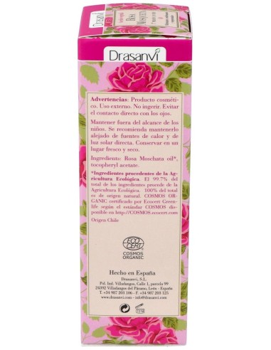 Aceite Rosa Mosqueta Cosm Org 50Ml Drasanvi