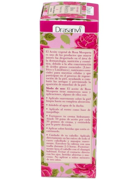 Aceite Rosa Mosqueta Cosm Org 50Ml Drasanvi