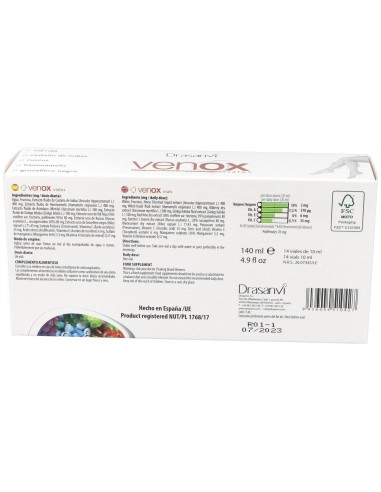 Venox 14X10Ml Viales Drasanvi