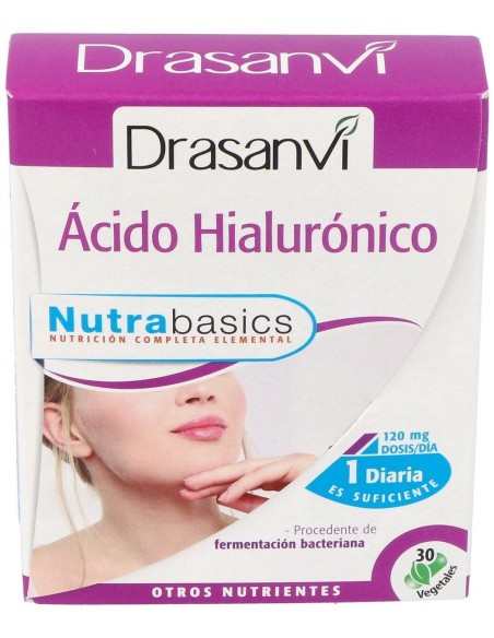 Nutrabasics Acido Hialuronico 30Caps. de Drasanvi