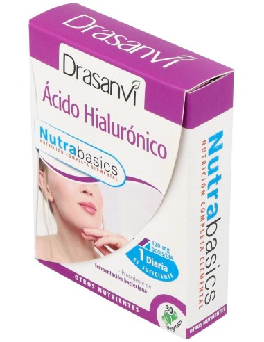 Nutrabasics Acido Hialuronico 30Caps. de Drasanvi