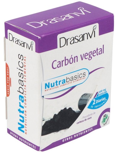 Nutrabasics Carbon Vegetal 60Cap. de Drasanvi