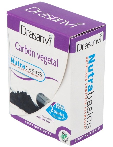 Nutrabasics Carbon Vegetal 60Cap. de Drasanvi