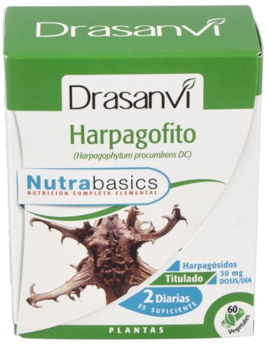Nutrabasics Harpagofito 60Caps. de Drasanvi